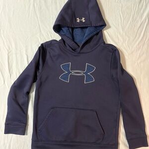 Under Armour Kids Navy Blue Hoodie